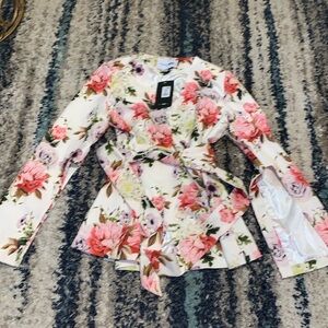 Floral Blazer Jacket